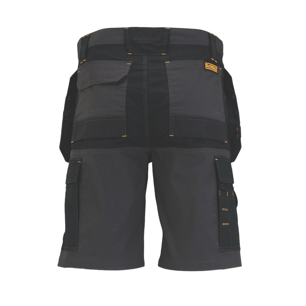 DeWalt Valdez Work Shorts Grey Black 34 W Screwfix