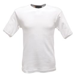 Regatta Professional Short Sleeve Base Layer Thermal T-Shirt White 2X Large 47" Chest