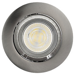 LAP  Tilt  LED Downlight Brushed Nickel 4.5W 400lm