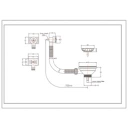 Highlife Bathrooms Basket Strainer