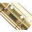 Smith & Locke Polished Brass  Door Hinge 50mm x 32mm 2 Pack