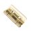 Smith & Locke Polished Brass  Door Hinge 50mm x 32mm 2 Pack