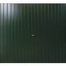 Gliderol Vertical 7' x 6' 6" Non-Insulated Frameless Steel Up & Over Garage Door Fir Green