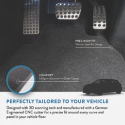 Car Mat Co. Vauxhall Combo 2001 - 2011 Rubber Car Mats 2 Piece Set