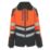 Regatta Hi Vis X-Pro Shell Jacket Black/Orange 3X Large 51" Chest