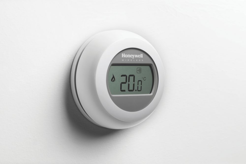 Honeywell Home Wireless Heating u0026 Hot Water Single Zone Thermostat Mobile  Compatible White - Screwfix