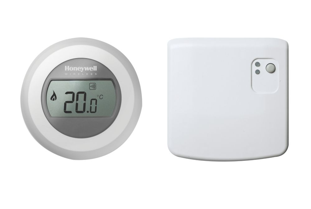 Honeywell Home Wireless Heating u0026 Hot Water Single Zone Thermostat Mobile  Compatible White - Screwfix