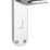 Serozzetta Ibra Door Handle Pair Polished Chrome