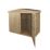 Forest  6' x 2' 6" (Nominal) Apex Overlap Timber Garden Storage Box
