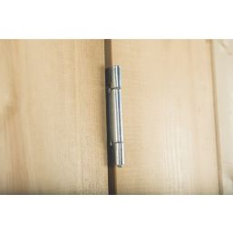 Forest  6' x 2' 6" (Nominal) Apex Overlap Timber Garden Storage Box