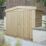 Forest  6' x 2' 6" (Nominal) Apex Overlap Timber Garden Storage Box