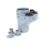 FloPlast  Push-Fit 4-Boss Single Socket Waste Manifold Grey 110mm