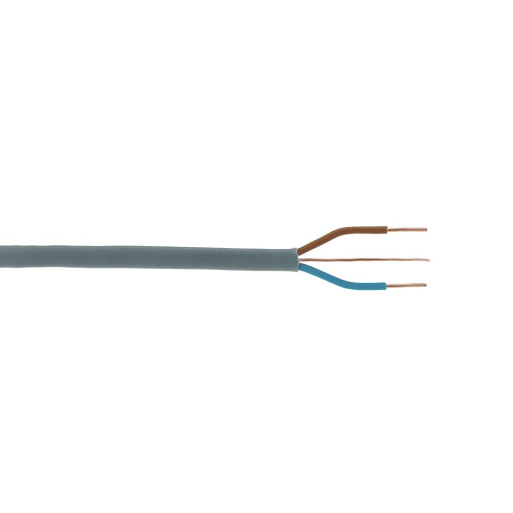 Time 6242Y Grey 1.5mm² Twin & Earth Cable 100m Drum Screwfix