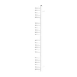 Flomasta U-Shape 1140mm x 500mm 2184BTU White Vertical Designer Radiator