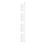 Flomasta U-Shape 1140mm x 500mm 2184BTU White Vertical Designer Radiator