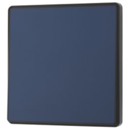 British General Evolve 20A 16AX 1-Gang Intermediate Light Switch Blue