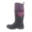 Muck Boots Arctic Sport II Tall Size 3 Womens Black & Magenta Non Safety Wellies