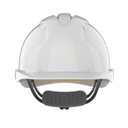 JSP EVO3 Unvented Safety Helmet White