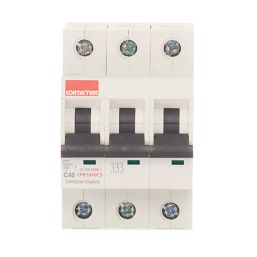 Contactum Defender 40A TP C Curve 3-Phase MCB