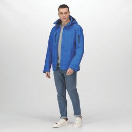 Regatta Exosphere II Waterproof Shell Jacket Oxford Blue/Black Large Size 41.5" Chest
