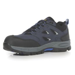 Regatta Mudstone S1 Size 11  Navy/Oxford Blue  Water-Resistant Steel Toe Cap Safety Trainers