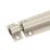 Smith & Locke Straight Barrel Door Bolt Satin Nickel 100mm