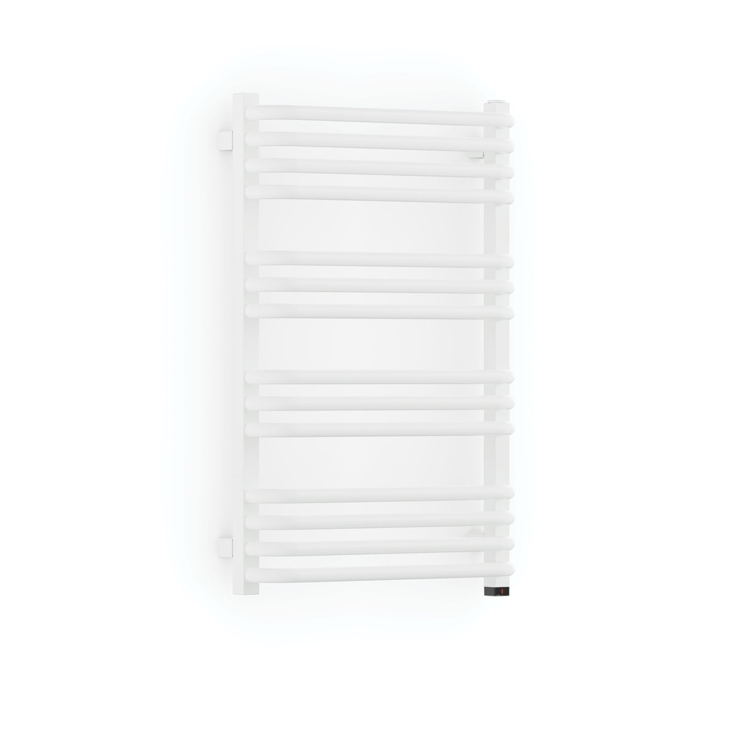 Terma 760mm x 500mm 1364BTU White Curved Electric Towel Radiator (223RH)