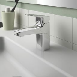 Ideal Standard Ceraplan Chrome 146mm Cloakroom Lever Mono Basin Mixer Tap  With Clicker Waste