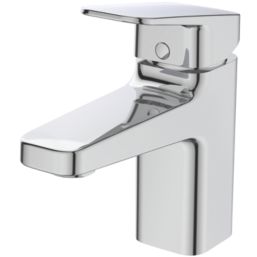 Ideal Standard Ceraplan Chrome 146mm Cloakroom Lever Mono Basin Mixer Tap  With Clicker Waste