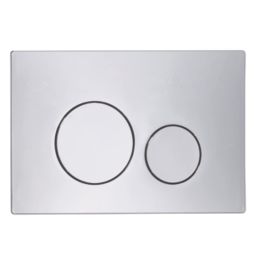 Circuit Dual-Flush Flushing Plate Chrome