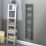 Towelrads 1400mm x 300mm 1282BTU Black Flat Designer Towel Radiator