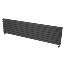 Ximax Fortuna 468mm x 1800mm 5147BTU Anthracite Horizontal Designer Radiator