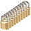 Burg-Wachter  Brass Keyed Alike Water-Resistant   Padlocks 30mm 10 Pack