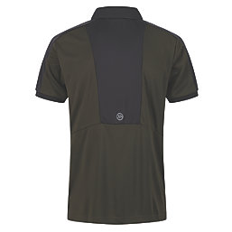 Regatta Tactical Offensive Polo Shirt Dark Khaki Medium 39 1/2" Chest
