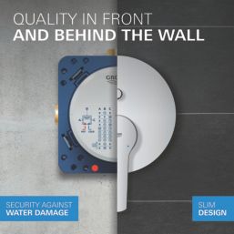 Grohe Start HP Rear-Fed Concealed Chrome  Shower System