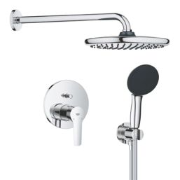 Grohe Start HP Rear-Fed Concealed Chrome  Shower System