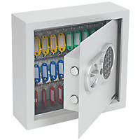 Smith & Locke  30-Hook Electronic Combination Electronic Key Cabinet Safe