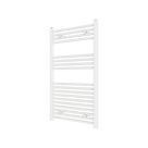 Refurb Flomasta 1000mm x 600mm 1760BTU White Flat  Towel Radiator