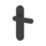 Cooke & Lewis Maugan Lever on Backplate Door Handles Pair Matt Black