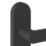 Cooke & Lewis Maugan Lever on Backplate Door Handles Pair Matt Black
