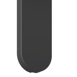 Cooke & Lewis Maugan Lever on Backplate Door Handles Pair Matt Black