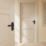 Cooke & Lewis Maugan Lever on Backplate Door Handles Pair Matt Black