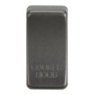 Knightsbridge 'COOKER HOOD' Switch Cover Smoked Bronze