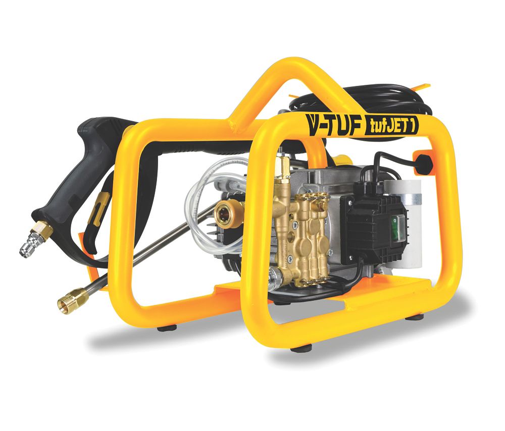 V-Tuf TUFJET1-240V 130bar Electric Corded Pressure Washer 2400W 240V