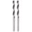 Bosch PointTeQ Straight Shank Metal Drill Bits 4mm x 75mm 2 Pack