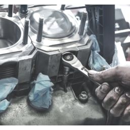 Wera 8100 SC 10 Zyklop 1/2" Drive Ratchet & Socket Set 28 Pcs