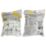 Flomasta  Plastic Push-Fit Equal Tees 22mm 5 Pack