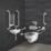 Armitage Shanks Contour 21  Toilet Seat Duraplast Grey