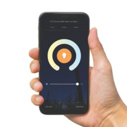 TCP  E27 A60 RGB & White LED Smart Light Bulb 9W 806lm