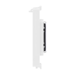 British General Nexus Metal Grid 1-Module Grid Blanking Plate Brushed Steel